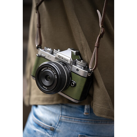 Z f Mirrorless Digital Camera Body (Silver & Moss Green) Image 7