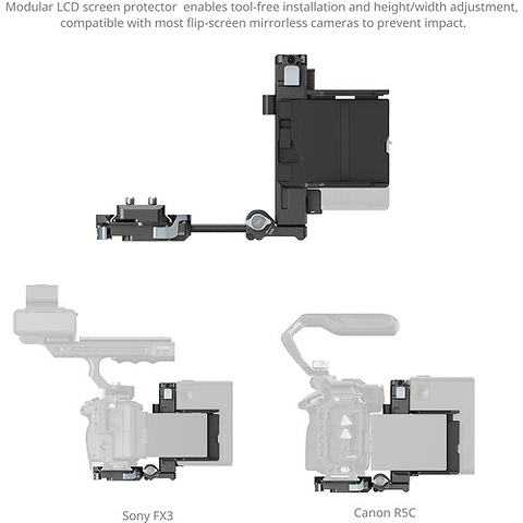 Pro Adjustable Arca-Type Plate and V-Mount Battery Interface System Image 8