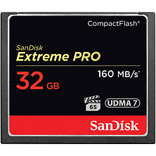 32GB Extreme Pro CompactFlash Memory Card (160MB/s) Image 0