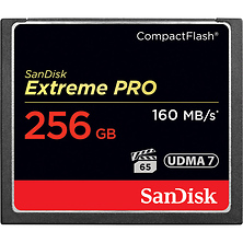 256GB Extreme Pro CompactFlash Memory Card (160MB/s) Image 0