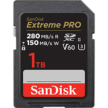1TB Extreme PRO UHS-II SDXC Memory Card Image 0