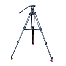 System Video 20 S1 Fluid Head HD w/Carbon Fiber Tripod Legs - Pre-Owned Image 0
