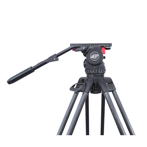 System Video 20 S1 Fluid Head HD w/Carbon Fiber Tripod Legs - Pre-Owned Image 1