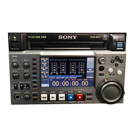 PDW-F1600 XDCAM HD422 Professional Disk recorder - Pre-Owned Image 4