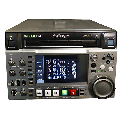 PDW-F1600 XDCAM HD422 Professional Disk recorder - Pre-Owned Image 5