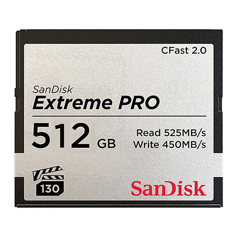 512GB Extreme PRO CFast 2.0 Memory Card - Pre-Owned Image 0