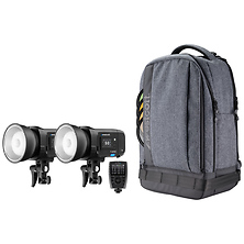 FJ250 Strobe 2-Light Backpack Kit with FJ-X3 M Multi-Brand Wireless Trigger Image 0