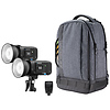 FJ Wireless 2-Light Portable Portrait Flash Kit with FJ-X3 S Wireless Trigger for Sony Cameras Thumbnail 0
