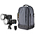 FJ Wireless 2-Light Portable Portrait Flash Kit with FJ-X3 S Wireless Trigger for Sony Cameras
