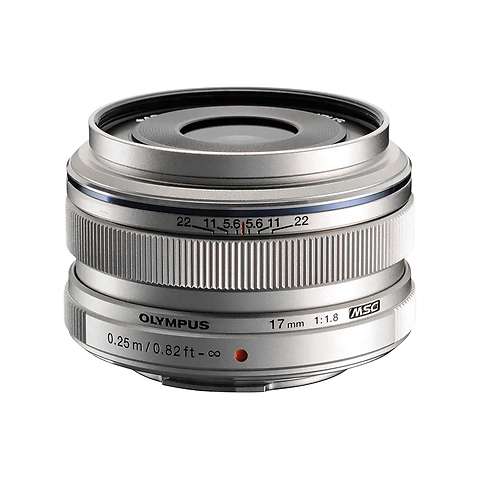 M.Zuiko Digital 17mm f/1.8 Silver - Pre-Owned Image 0