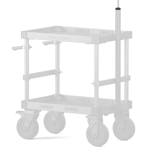 Compact Baby Pin Adapter for Boulder Camera Cart (Black) Image 1