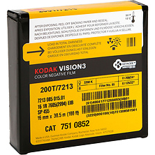 VISION3 200T Color Negative Film #7213 (16mm, 100 ft. Roll, Single Perf) Image 0