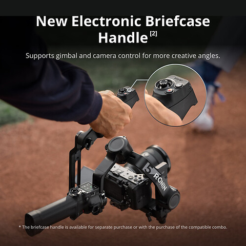 RS 5 Gimbal Combo Kit with AI Tracking Module & Briefcase Handle Image 3