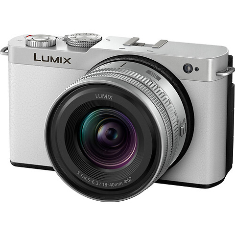 Lumix DC-S9 Mirrorless Digital Camera with 18-40mm Lens (White/Silver) Image 1