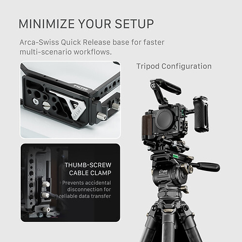 Cage Pro Kit for Nikon ZR (Black) Image 11