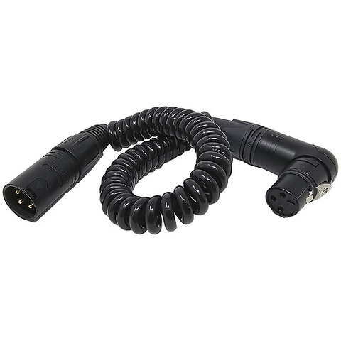 Coiled XLR Jumper Cable (7 to 24 in.) Image 1