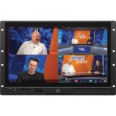 19 in. Shogun AV-19 Rackmount 4K HDR Monitor-Recorder-Switcher Image 0