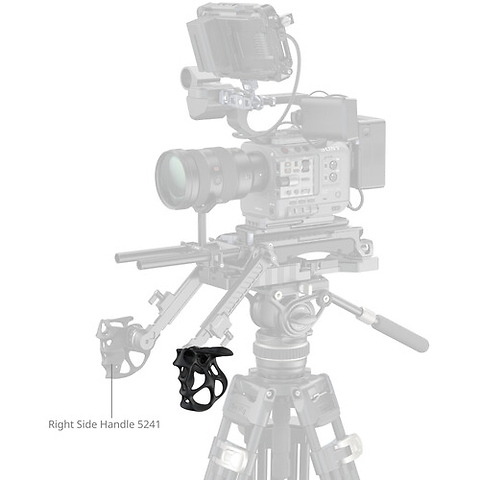 ImageGrip Liquid Rotating Handle with ARRI-Style Rosette (Left Side) Image 6