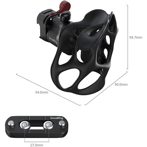 ImageGrip Liquid Rotating Handle with NATO Clamp (Right Side) Image 2