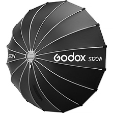 Bowens Mount Umbrella-Style Easy Lock Softbox (Black/White, 47.2 in.) Image 0