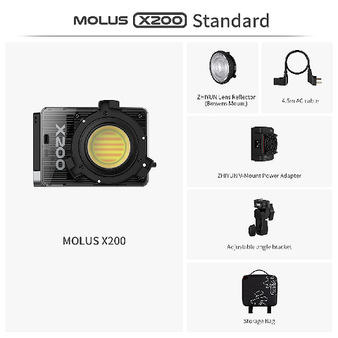 Molus X200 Bi-Color COB LED Light Image 5
