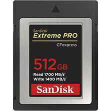 512GB Extreme PRO CFexpress Type B Memory Card Image 0