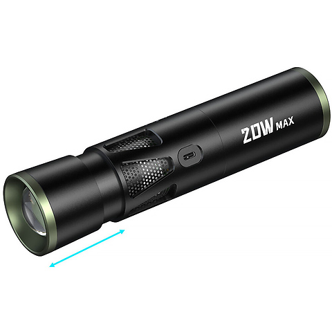 RF 20C Portable Focusable LED Video Light Image 4