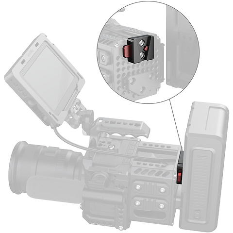Quick Release V-Lock Mount Plate Kit Image 3
