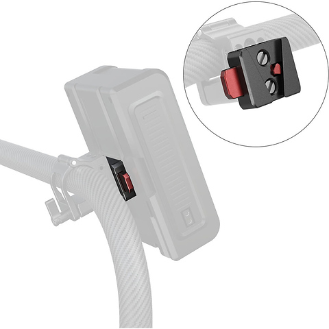 Quick Release V-Lock Mount Plate Kit Image 2