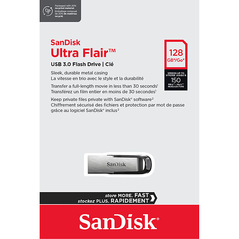128GB Ultra Flair USB-A 3.2 Gen 1 Flash Drive Image 4