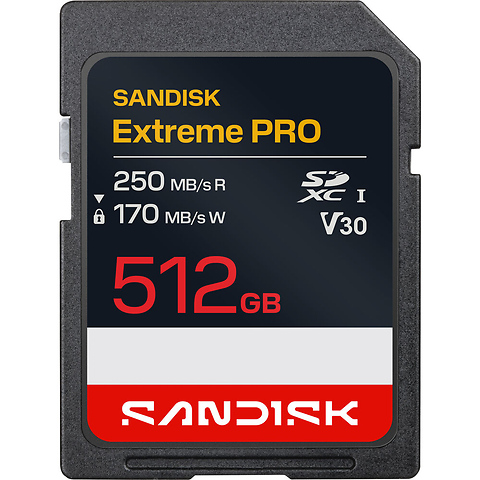 512GB SD EXTREME PRO V30 Image 0