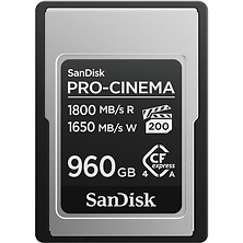 960GB PRO-CINEMA CFexpress Type A Memory Card Image 0
