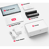 Amber M200 Instant Photo Printer with Rechargeable Battery (20 Photo Papers + 1 Cartridge) Thumbnail 4