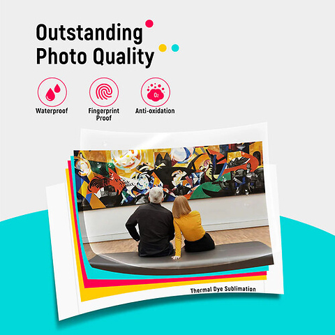 Amber M200 Instant Photo Printer with Rechargeable Battery (20 Photo Papers + 1 Cartridge) Image 9