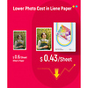 Amber Photo Paper & 2 Ink Cartridge Refill (4 x 6 in., 80 Sheets) Thumbnail 5