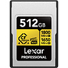 512GB Professional GOLD CFexpress 4.0 Type A Memory Card Thumbnail 0