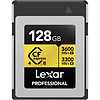 128GB Professional GOLD CFexpress 4.0 Type B Memory Card Thumbnail 0
