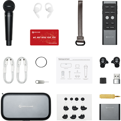 MELO P1 Combo Wireless Handheld Microphone System (Space Gray) Image 0