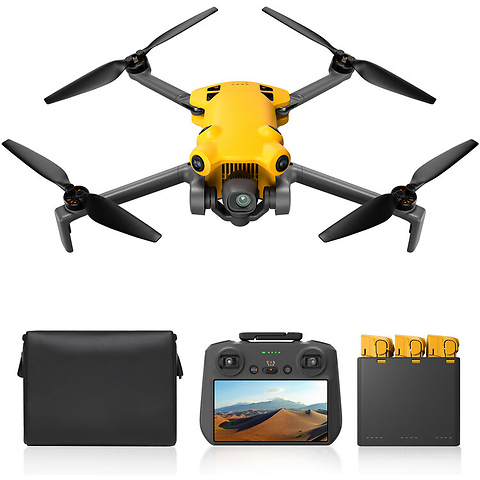X1 Drone Fly More Combo with Remote Screen Controller (Yellow) Image 7