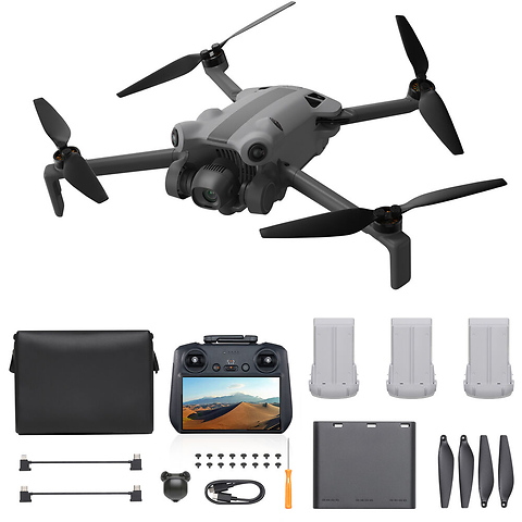 X1 Drone Fly More Combo with Remote Screen Controller (Gray) Image 8