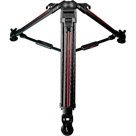 Focus 8 Fluid Head & Two-Stage Tripod SDS System (Carbon Fiber) Image 3