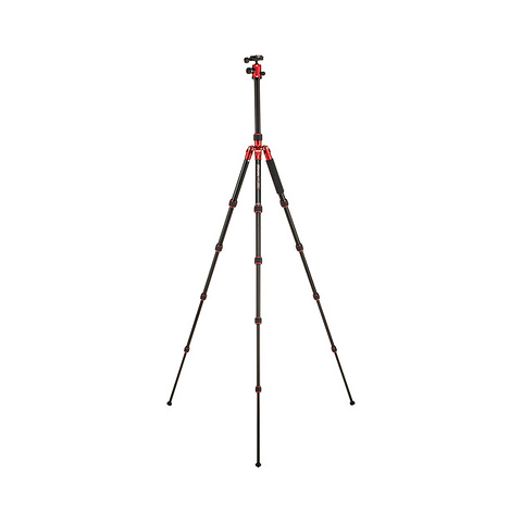 RoadTrip Aluminum Travel Tripod w/ Q1 Ball Head Kit (Red) - Pre-Owned Image 0