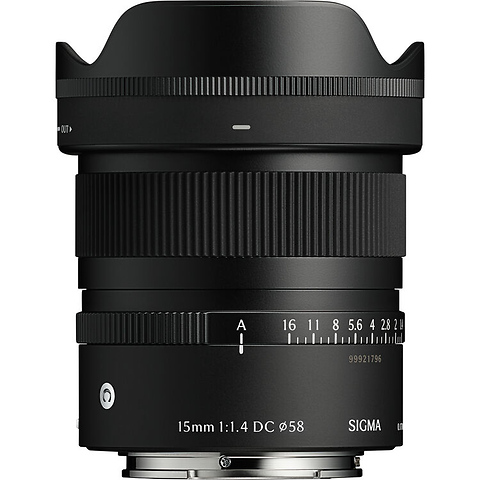 15mm f/1.4 DC Contemporary Lens for Sony E Image 0
