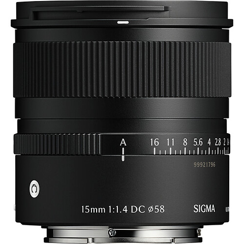 15mm f/1.4 DC Contemporary Lens for Sony E Image 1