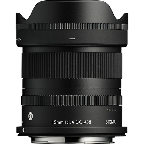 15mm f/1.4 DC Contemporary Lens for Canon RF Image 0