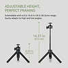 Quick Release Selfie Stick Tripod (Black) Thumbnail 8