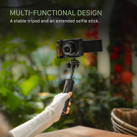 Quick Release Selfie Stick Tripod (Black) Image 9