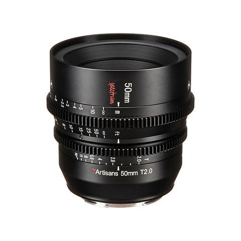 7Artisans 50mm T2.0 Spectrum Prime Cine Lens (Z Mount) - Pre-Owned Image 0
