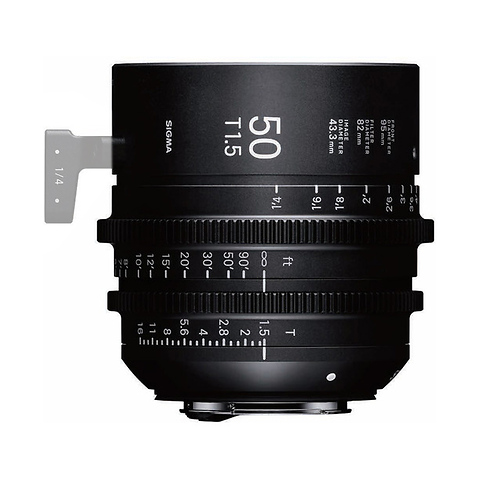 50mm T1.5 FF High-Speed Prime (EF Mount, Feet) - Pre-Owned Image 0