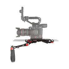 Shoulder Rig with Left-Side Handgrip for Canon EOS C200 Camera - Pre-Owned Image 0
